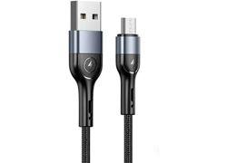 USAMS U55 USB-A / Micro-USB 1m pleteni kabl