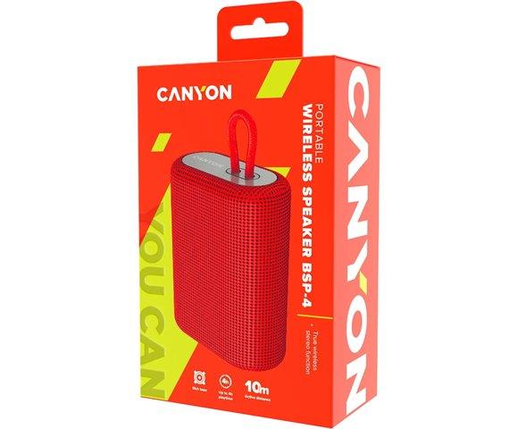 Canyon BSP-4 Red bluetooth zvučnik - slika 4