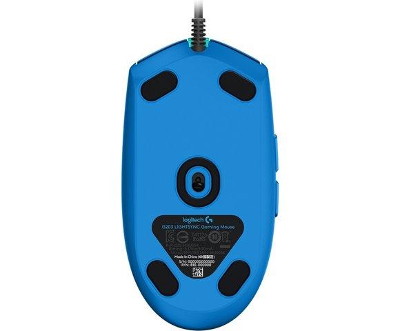 Logitech G203 LIGHTSYNC Blue - slika 3