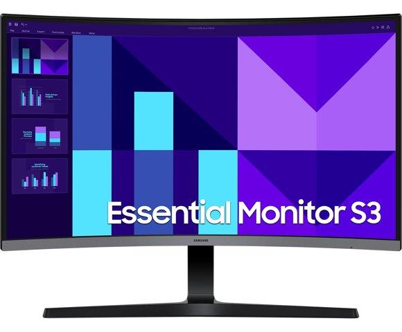 SAMSUNG 27-inch FHD Zakrivljeni Monitor S3 S39GD - slika 2