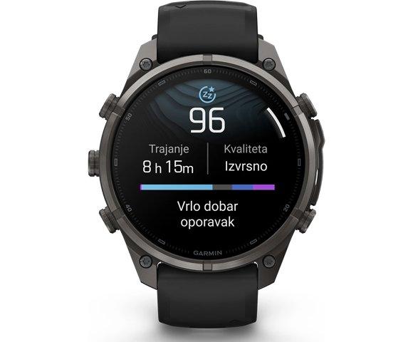 GARMIN Fenix 9 Pro inReach 47mm Titanium Grey smartwatch - slika 11