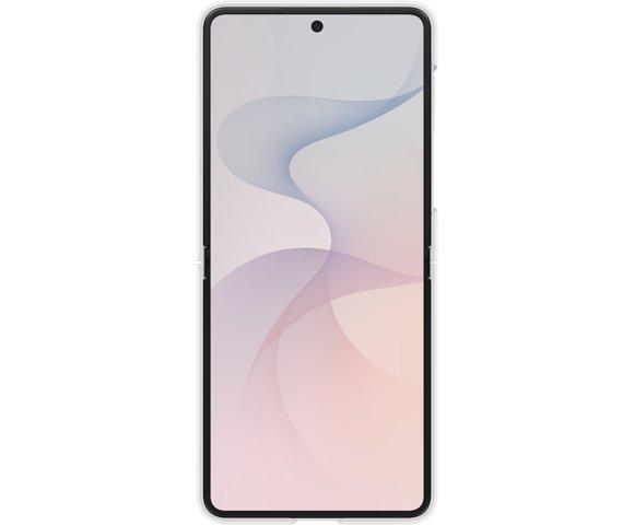 Samsung Galaxy Z Flip8 Silikonska Ring magnetna futrola (Cream) - slika 2