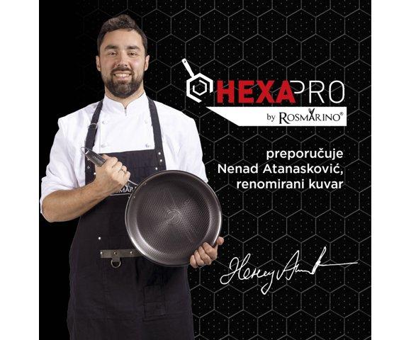 RosMarino HexaPRO Lonac sa poklopcem 24cm  - slika 3