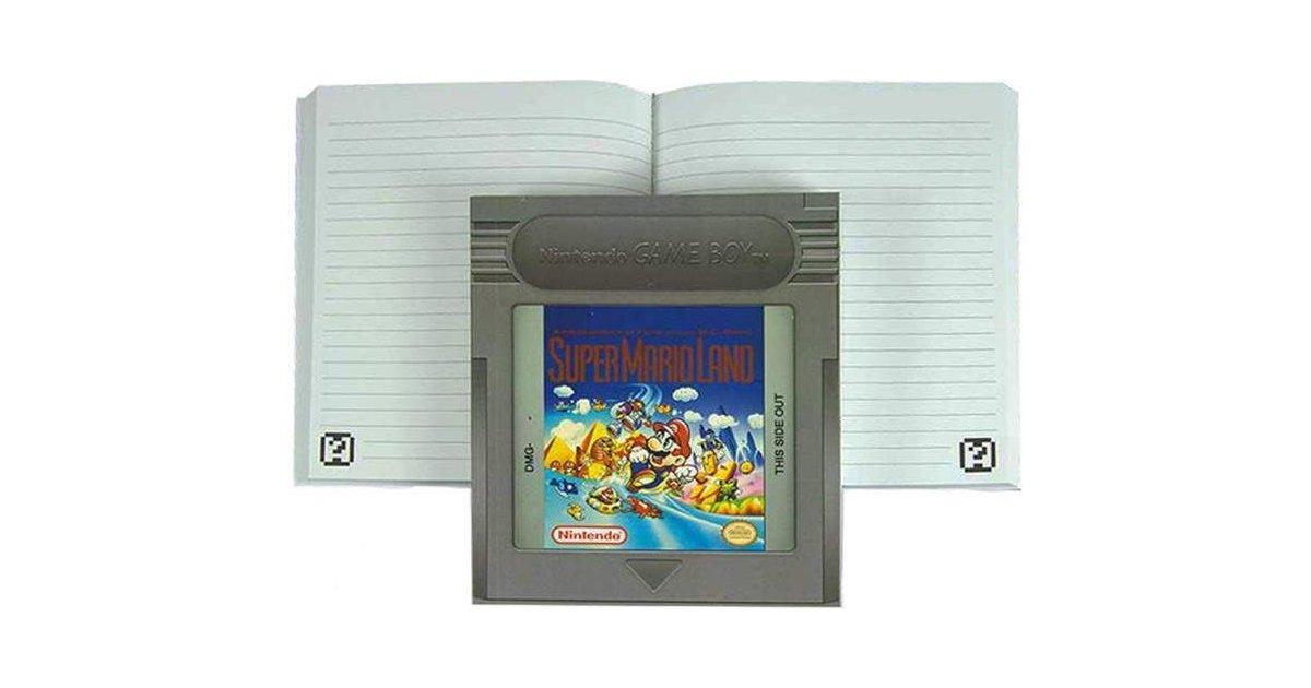 Nintendo Gameboy Notepad Paladone Game Boy Cartridge Notebook - Multicom