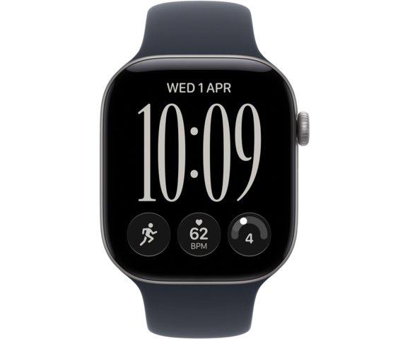Apple Watch S12 GPS 42mm Space Grey (Navy Blue Sport Band) S / M - slika 2