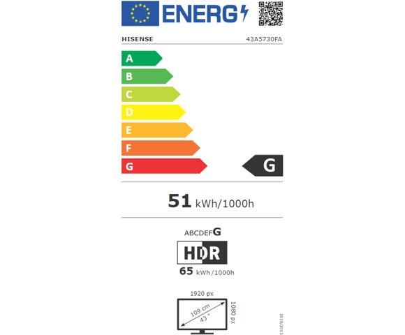 HISENSE 43A5730FA - slika 3