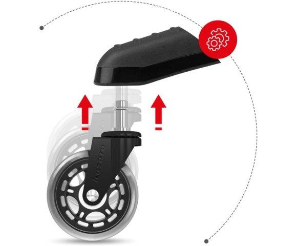 Huzaro Casters 2.0 Black točkići - slika 4