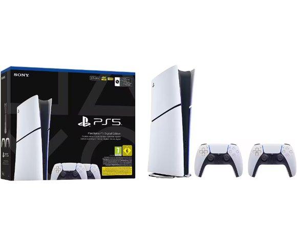 PlayStation 5 Digital Edition 825GB (2x Dualsense Controller) - slika 2
