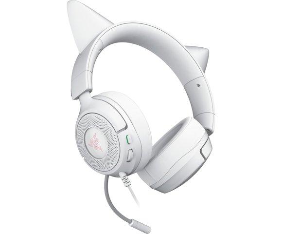 Razer Kraken Kitty V3 X White gaming slušalice - slika 8