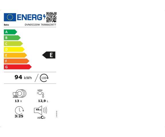 BEKO DVN05320W - slika 3