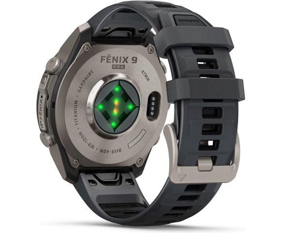 GARMIN Fenix 9 Pro inReach 47mm Titanium Grey smartwatch - slika 8
