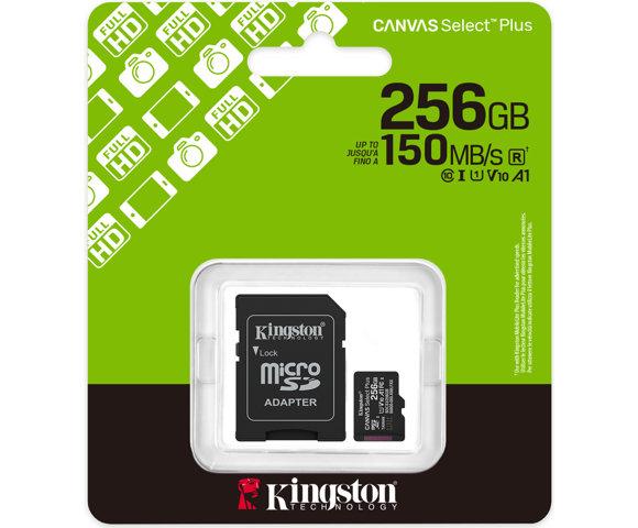 Kingston Canvas Select Plus Gen3 256 GB memorijska kartica - slika 4