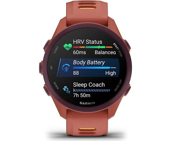 GARMIN Forerunner 170 Music Red/Mango smartwatch - slika 6
