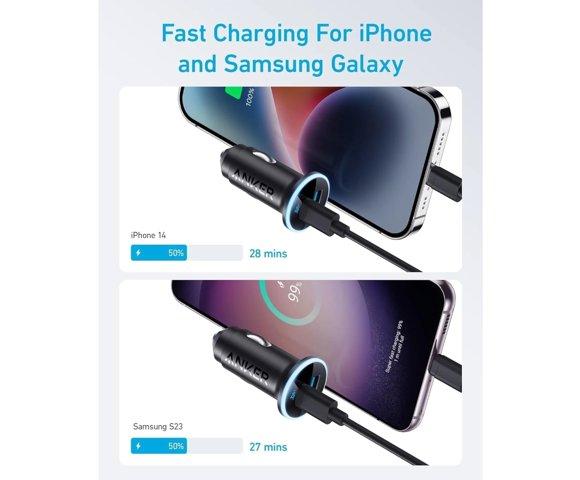 Anker 323 Auto punjač 52.5W - slika 3
