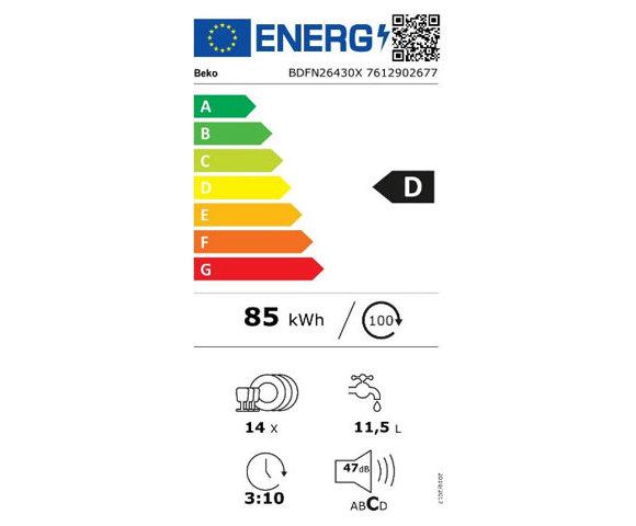BEKO BDFN26430X - slika 3