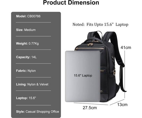 Chantria CB00766 Black laptop ranac - slika 3