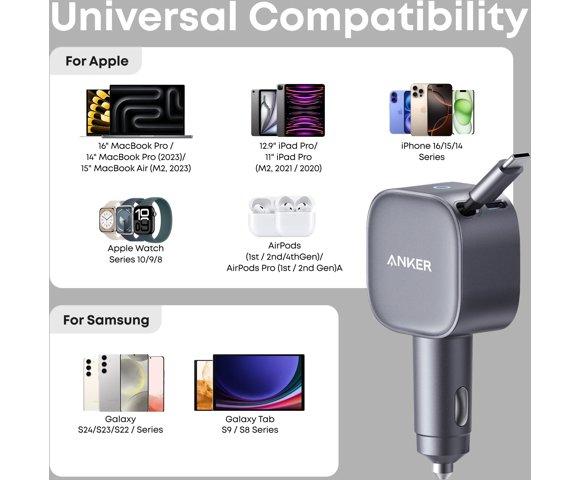 Anker Nano Car Charger (75W, USB-C) - slika 5