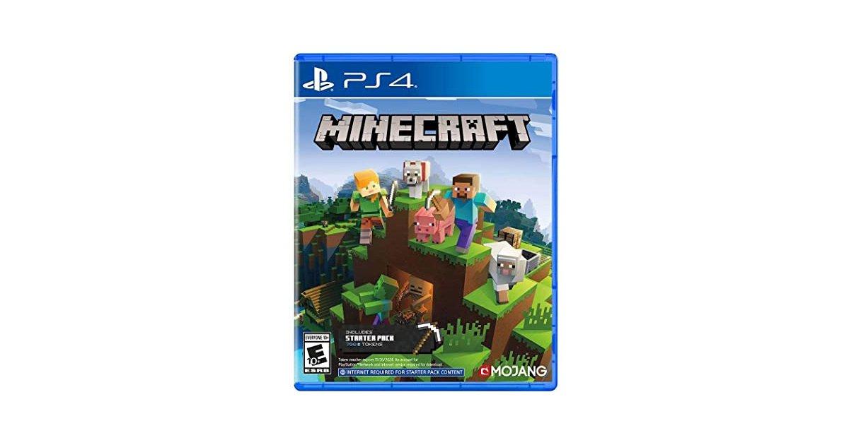 Ps4 Minecraft Blocks Sony PS4 Minecraft Starter Collection - Multicom