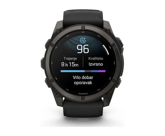 GARMIN Fenix 9 51mm DLC Titanium Carbon Gray smartwatch - slika 11
