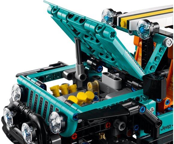 Lego Jeep Wrangler Rubicon SUV - slika 4