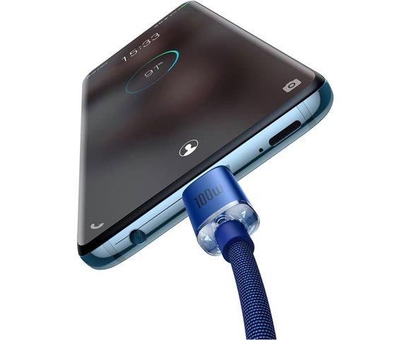 Baseus Crystal Shine 1.2m (Plavi) - slika 5