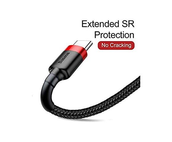 Baseus Type-C 2A 2M (Red/Black) - slika 2