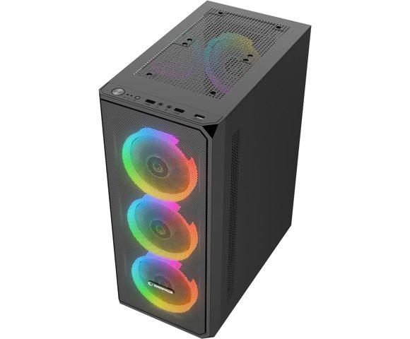 Rampage HELIOS Mesh Black 650W gaming kućište - slika 4
