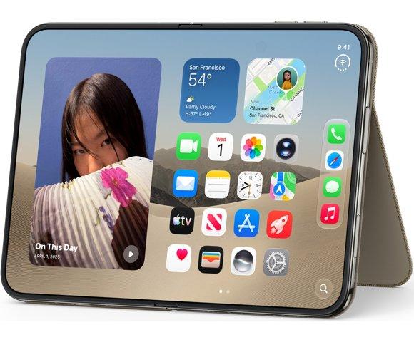 Apple iPhone Duo Folio with Kickstand (Taupe) - slika 4