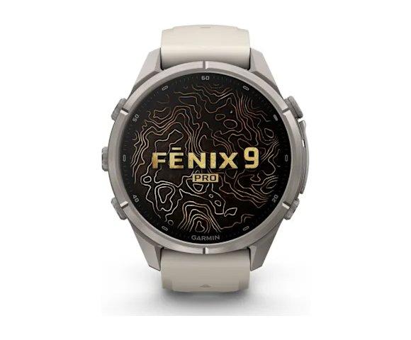 GARMIN Fenix 9 Pro 43mm Titanium smartwatch - slika 2