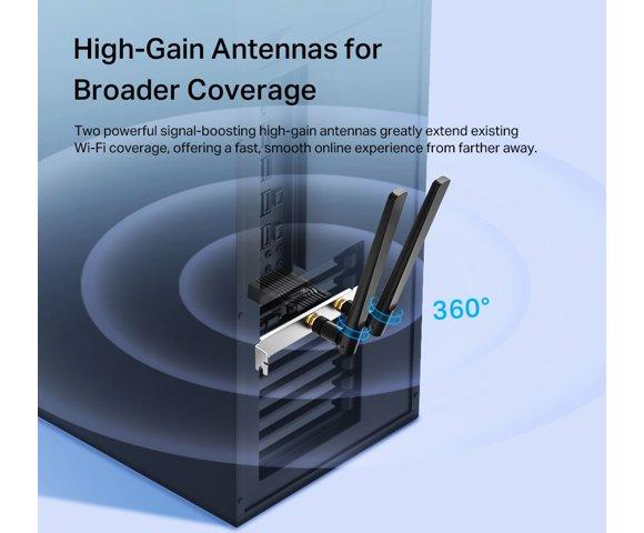 TP-LINK Archer TX55E WiFi adapter - slika 3