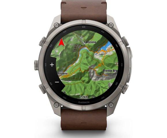 GARMIN Fenix 9 Pro inReach 51mm Titanium Grey smartwatch - slika 8
