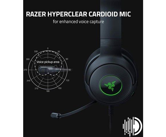 Razer Kraken V3 X Black gaming slušalice - slika 4
