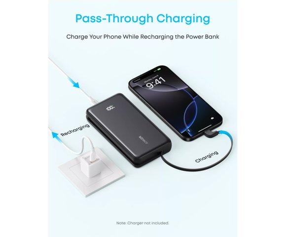 Anker Zolo Power Bank (20K, 22.5W, USB-C Cable) - slika 5