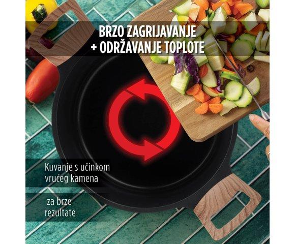 Rosmarino Black Line II – 24 cm lonac - slika 6