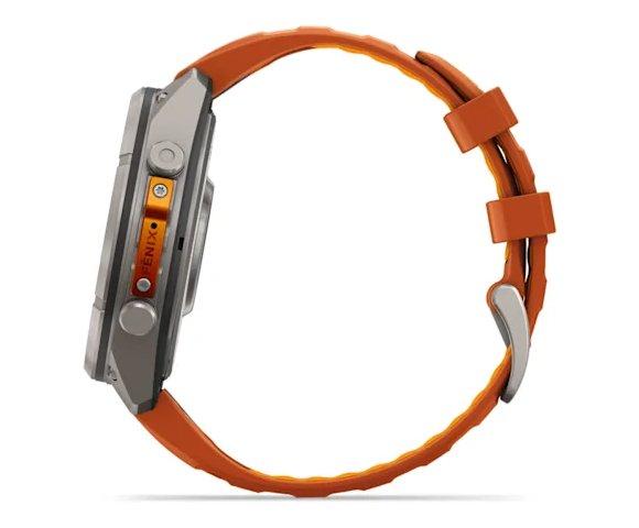 GARMIN Fenix 9 Pro inReach 47mm Titanium Orange smartwatch - slika 13