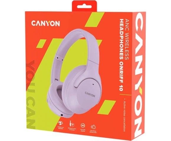 Canyon OnRiff 10 ANC Purple bežične slušalice - slika 6