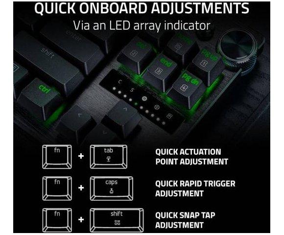 Razer Huntsman V3 Pro 8KHz Black gaming tastatura - slika 7