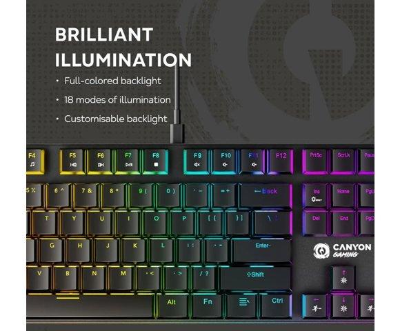 Canyon Cometstrike GK-55 gaming tastatura - slika 8