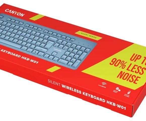 Canyon HKB-W01 Blue tastatura - slika 6