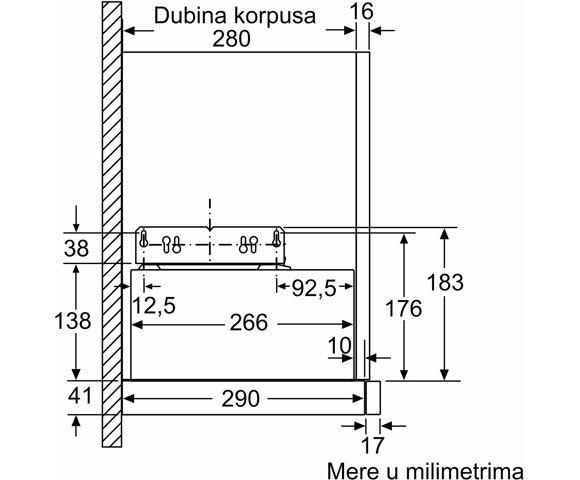 Bosch DFL064W54 teleskopski kuhinjski aspirator - slika 18