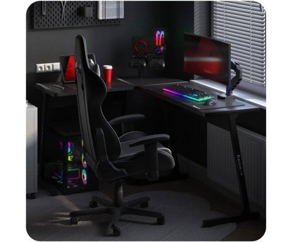 Huzaro Hero 6.0 Black gaming sto - slika 9