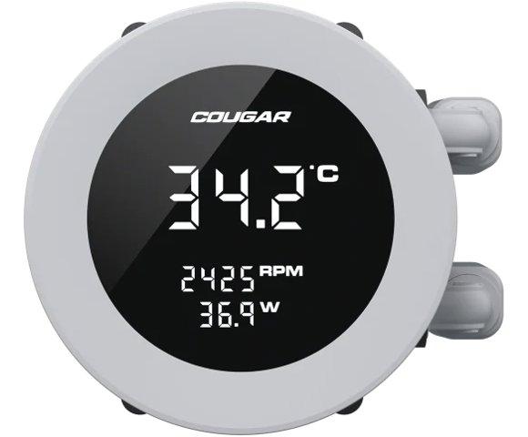 Cougar POSEIDON VISTEK ARGB 360 White vodeno hlađenje - slika 3