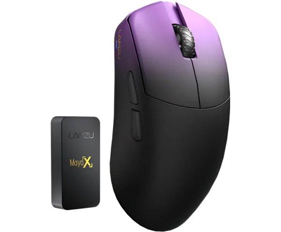 Lamzu Maya X Purple bežični gaming miš - slika 2