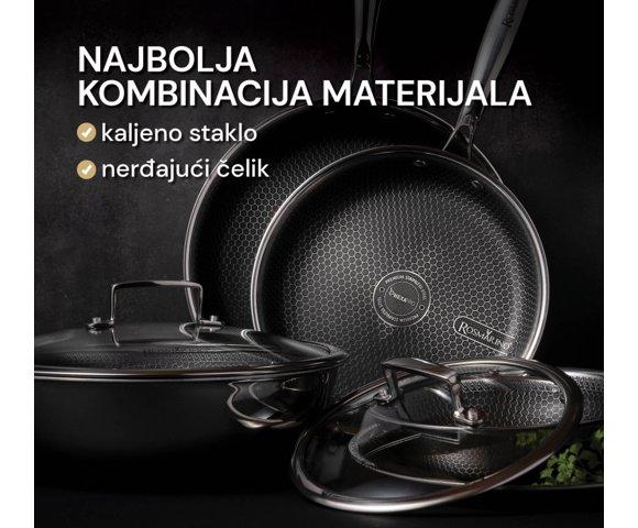 Rosmarino HEXAPRO 28cm stakleni poklopac - slika 5