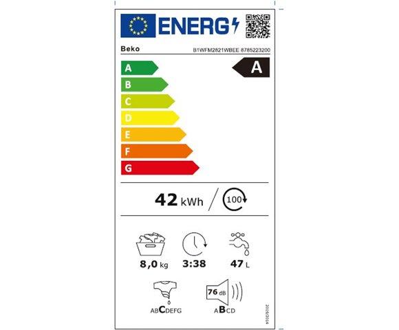 Beko B1WFM2821WBEE veš mašina - slika 5