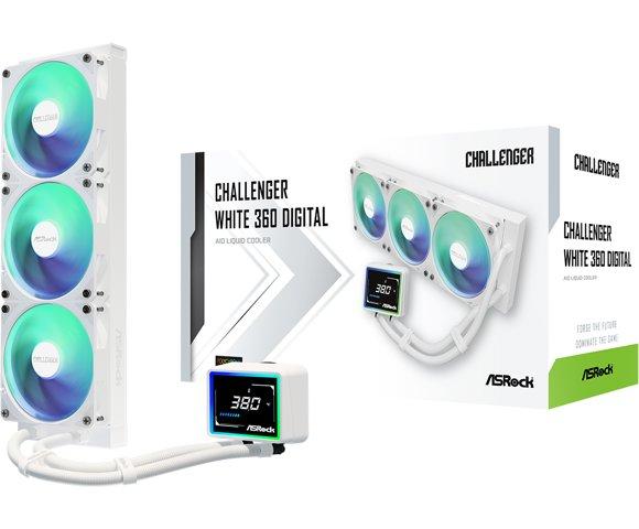 ASrock Challenger White 360 Digital vodeno hlađenje - slika 2