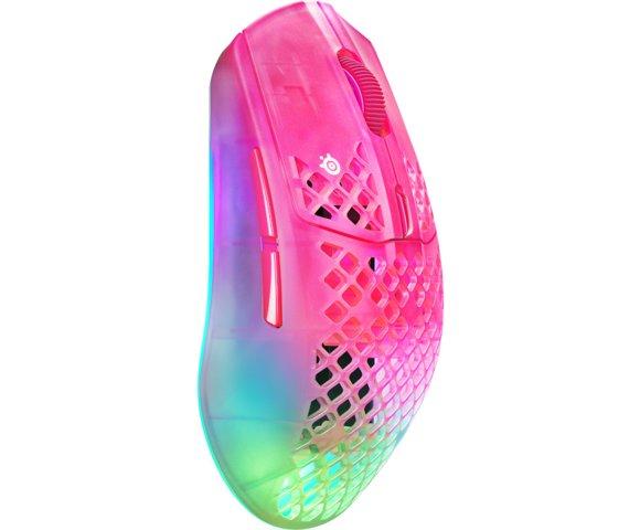 SteelSeries Aerox 3 Wireless Gen 2 Magenta Haze miš - slika 3