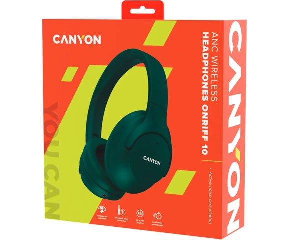 Canyon OnRiff 10 ANC Green bežične slušalice - slika 6