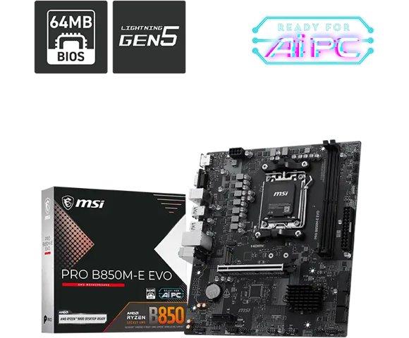 MSI PRO B850M-E EVO matična ploča - slika 2