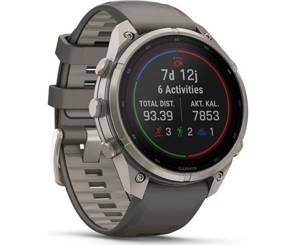 Garmin Fenix 9 Pro 47mm Pro-Solar InReach Titanium smartwatch - slika 3